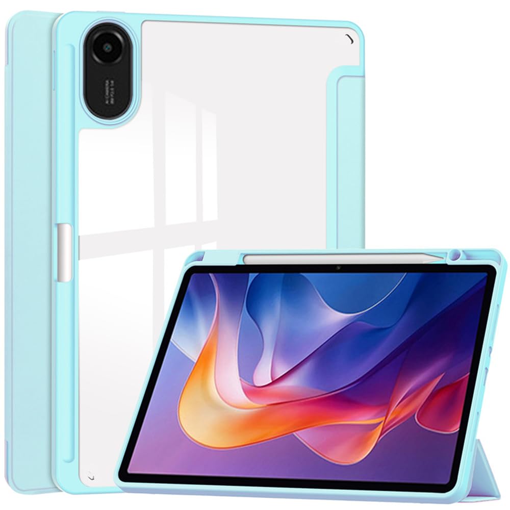 Amazon.co.jp: For Redmi Pad 2 ケース 2025年発売 ペン収納 クリア